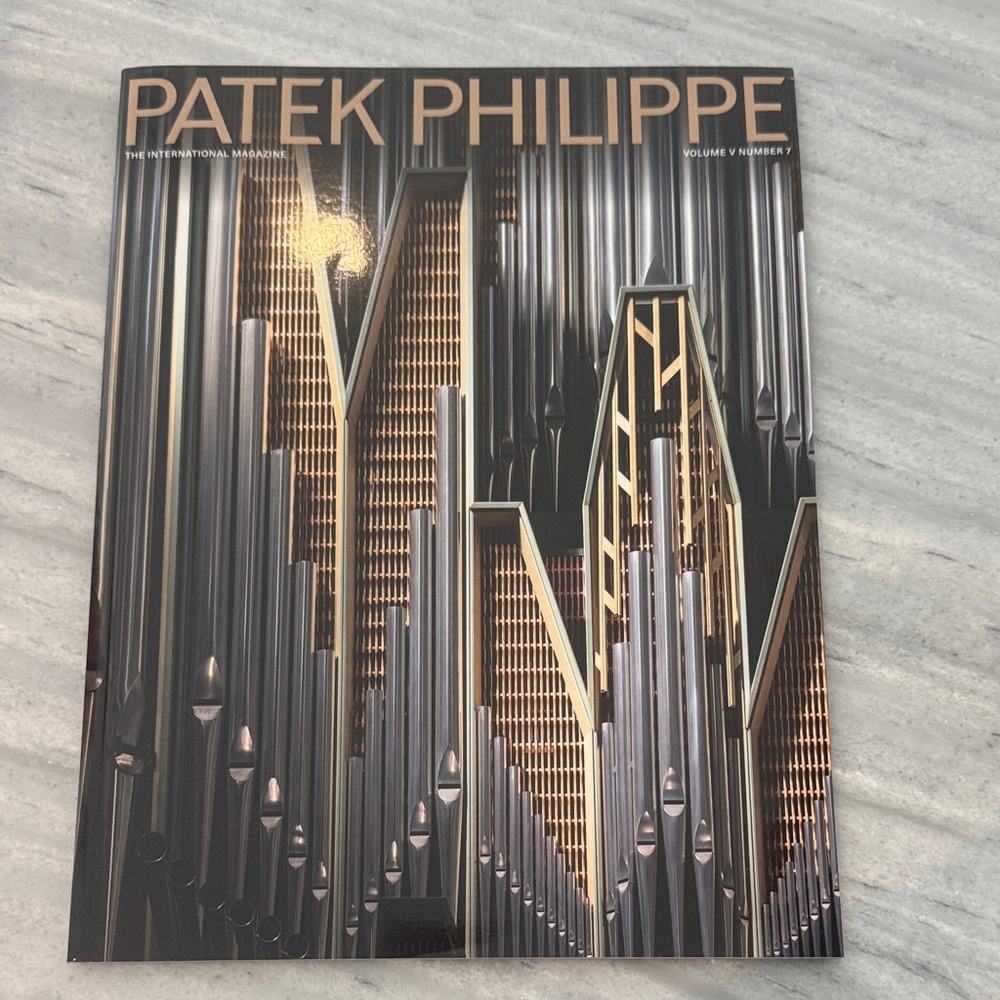 Patek Philippe Black and Gold Coffee Table magazine volume V number 7